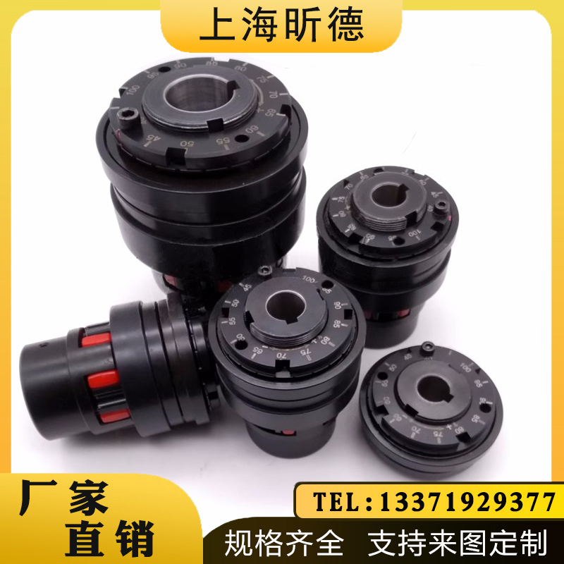 帶彈性體鋼球式TSCL03孔20-1002500轉(zhuǎn)扭力限制聯(lián)軸器機(jī)械保護(hù)離合