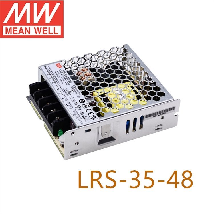 LRS-35-48明緯35w48v0-0.8a可調(diào)電氣設(shè)備家用電器封閉型開(kāi)關(guān)電源