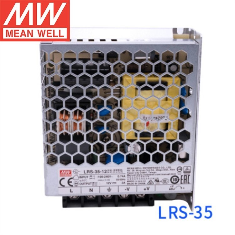 LRS-35-12明緯35w12v3a高效led燈帶電子儀器設(shè)備單組輸出電源