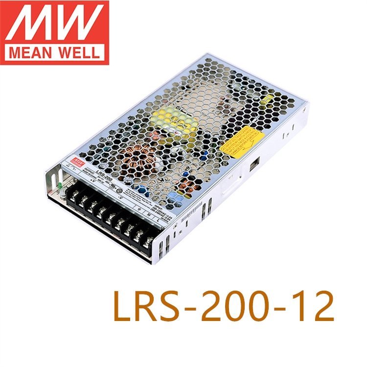 LRS-200-12明緯200w12vLED照明工程工業(yè)控制工自動(dòng)化開關(guān)電源