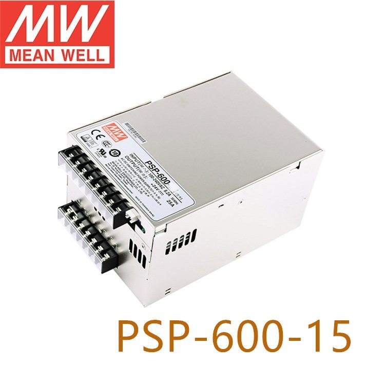 明緯PSP-600-15600W可并聯(lián)PFC15v電源適配器驅動開關電源