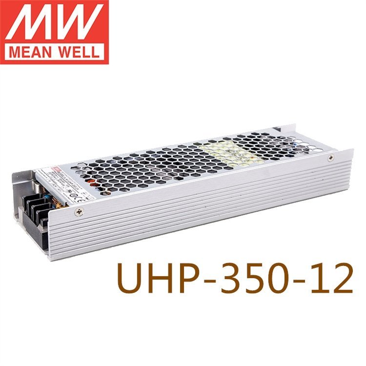 明緯（MEANWELL）UHP-350-12350W單組輸出帶PFC功能開關(guān)電源