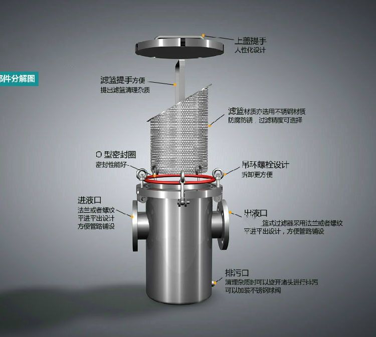 鑫凱專業(yè)生產(chǎn)毛發(fā)過濾器泳池水凈化專用設(shè)備