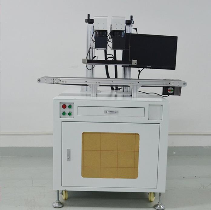 雙頭視覺定位激光打標(biāo)機(jī)自動(dòng)化多頭定制激光打標(biāo)設(shè)備