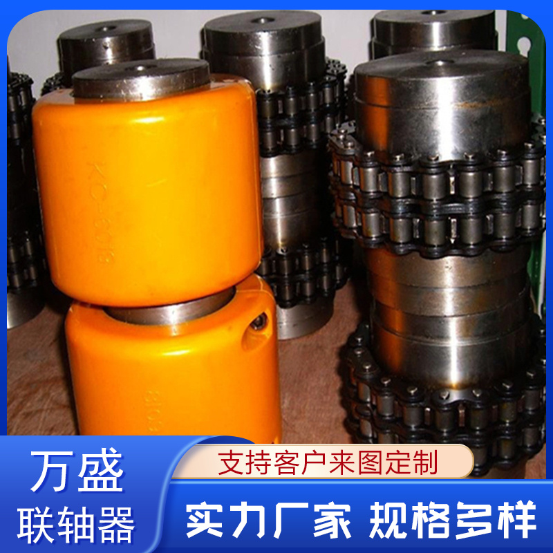 萬(wàn)盛20A-2*18節(jié)工業(yè)傳動(dòng)滾子鏈聯(lián)軸器精密耐磨