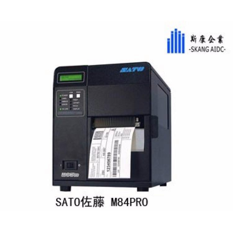 SATO佐藤M84PRO系列重工業(yè)條碼不干膠標簽機