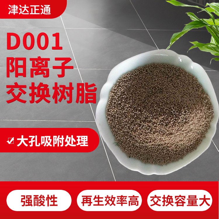 津達(dá)正通水處理大孔吸附處理D001陽離子交換樹脂強(qiáng)酸性