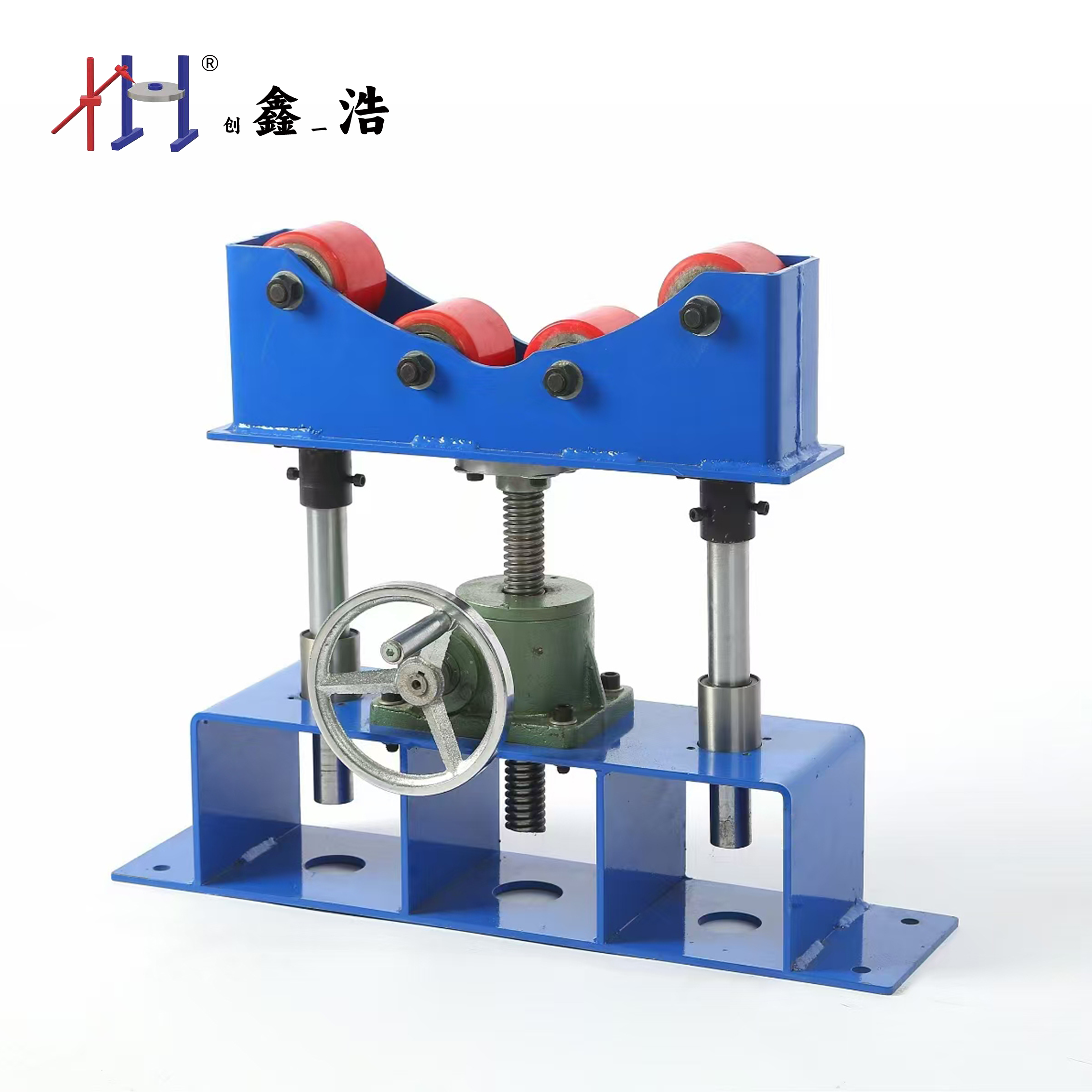 高精度變位機(jī)焊接支撐滾輪架自由調(diào)節(jié)高度實(shí)現(xiàn)焊接自由