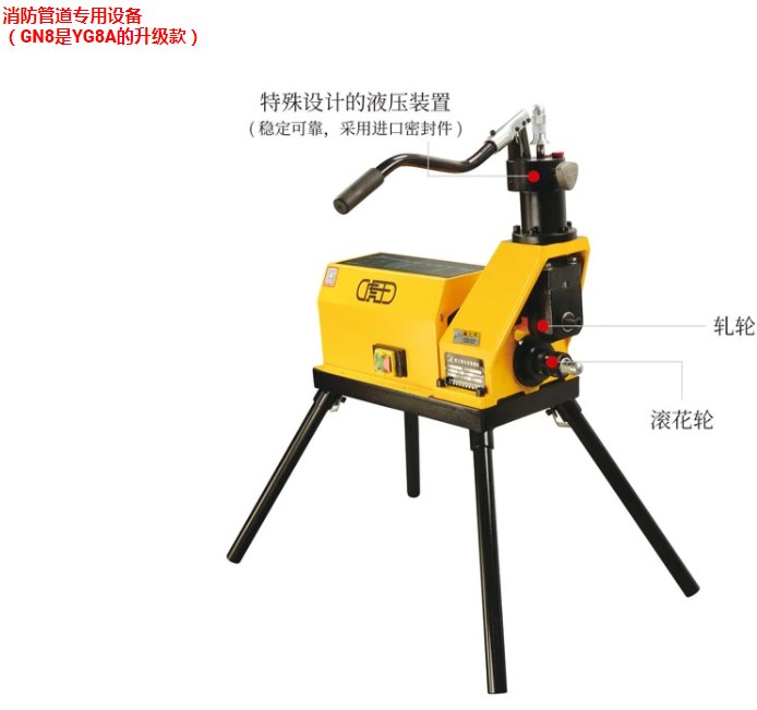 重慶滾槽機開槽機虎王全自動重慶套絲機批發(fā)水管鍍鋅消防管道