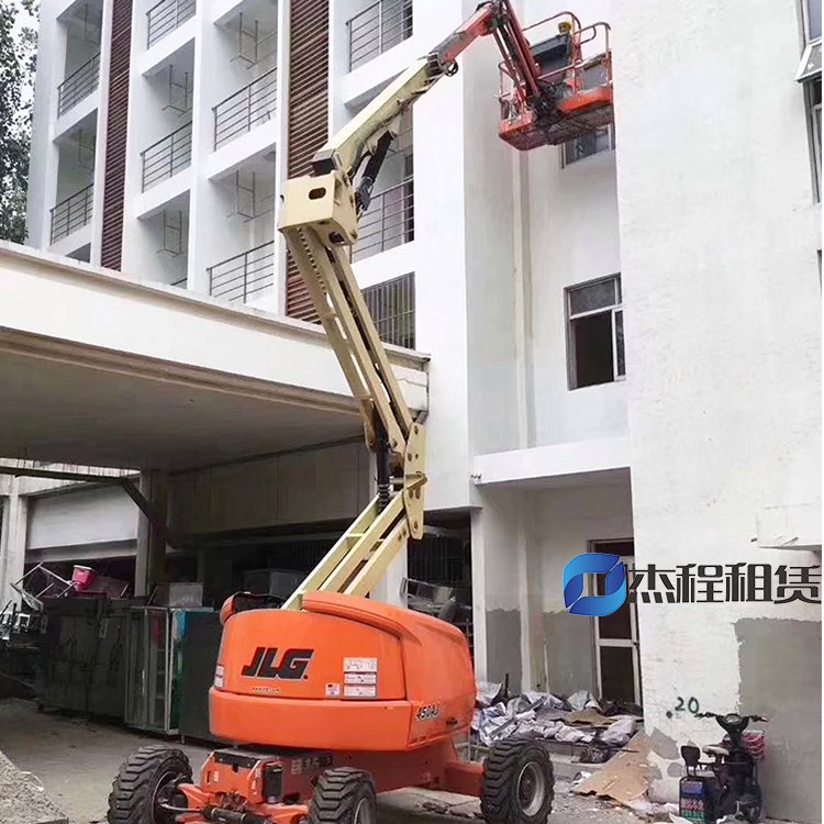 附近電動升降機(jī)平臺出租4-30米登高升降車租賃JLG曲臂車