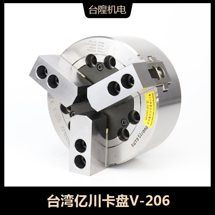 億川卡盤V-206爪行程直徑5.5mm適合軟爪HC-06