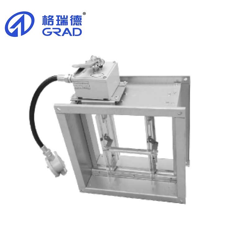 格瑞德排煙防火閥自動手動閥適用于地下人防系統(tǒng)