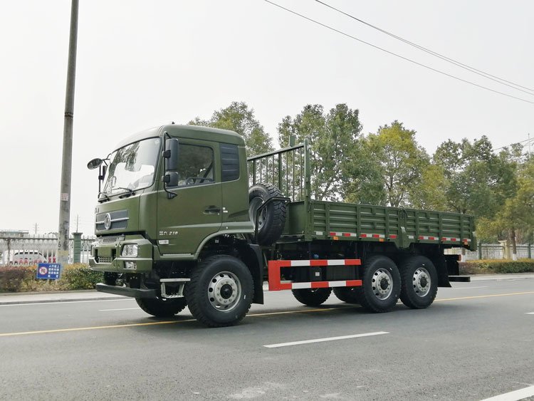 東風(fēng)天錦DFV2163GP6D1型六驅(qū)全地形載貨運(yùn)輸車6×6沙漠越野卡車