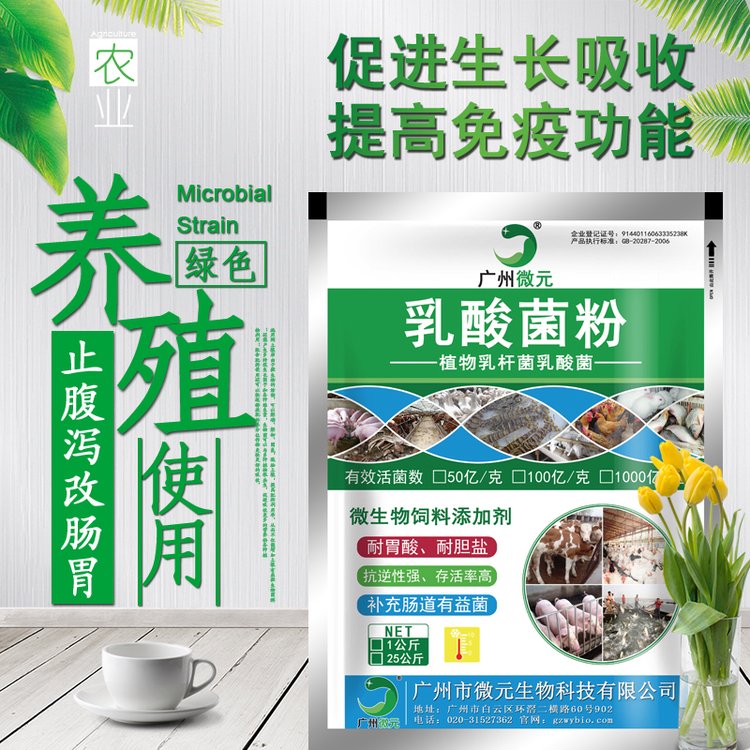 植物乳桿菌乳酸菌混合型飼料添加劑益生菌增強(qiáng)胃腸的消化吸收功能