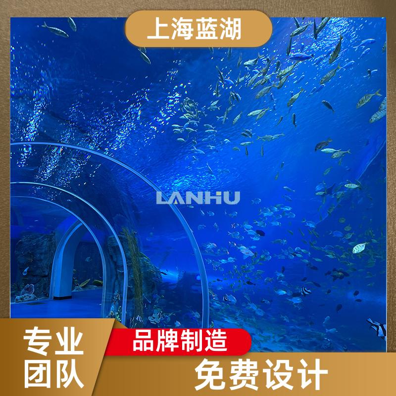 安全性能穩(wěn)定夢幻水族館外形美觀高透光率個性化定制藍(lán)湖