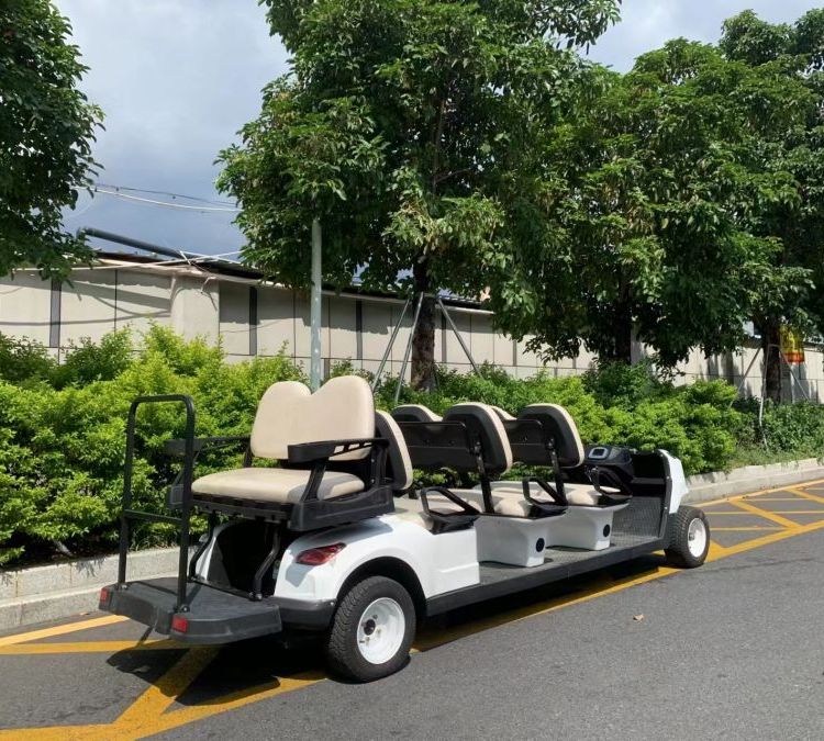 傲虎無蓬高爾夫游樂設(shè)備廠家持久續(xù)航觀光車