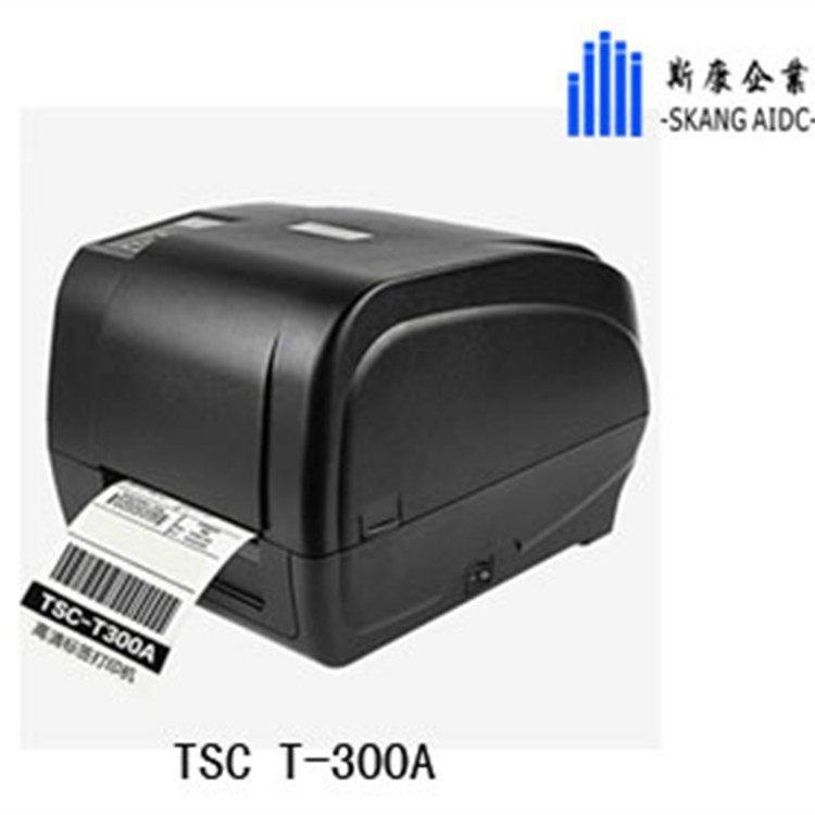 TSC臺(tái)半T-300A打印機(jī)條碼銅版紙不干膠打碼機(jī)