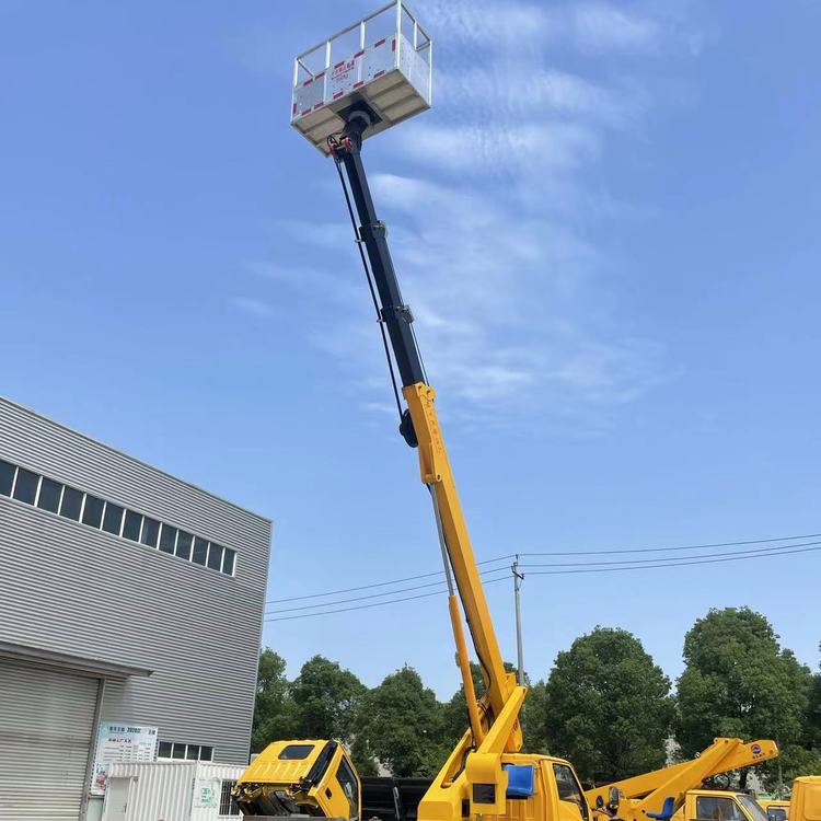 陜西西安藍牌25米登高作業(yè)車廠家包送車