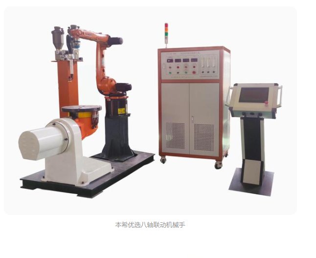 本希機(jī)電智能化等離子堆焊八軸聯(lián)動機(jī)械手組合