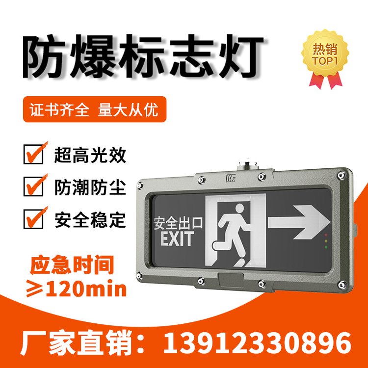 GCD8191防爆工業(yè)燈安全出口2.8KG光源LED3W定制