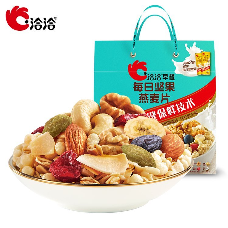 洽洽堅(jiān)果堅(jiān)果燕麥片350g