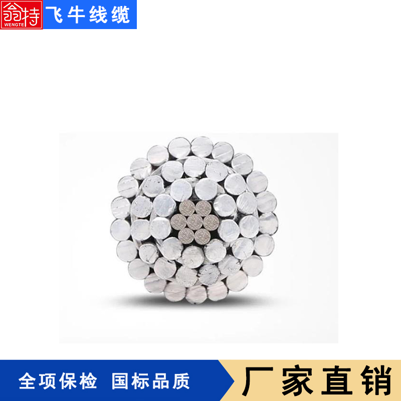 飛牛線纜鋼芯鋁絞線LGJ-300\/25帶鋼芯架空線廠家供應定制生產(chǎn)國標