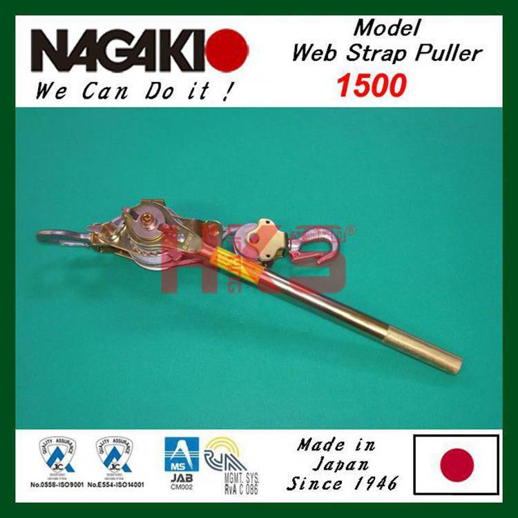 日本NGK鋼絲繩棘輪緊線器MODEL15001.5T鋼索式緊線器***