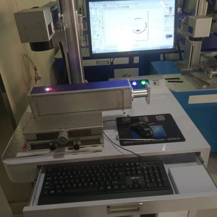 打標機出售成都激光金屬打碼機飛龍達金屬銘牌刻字機