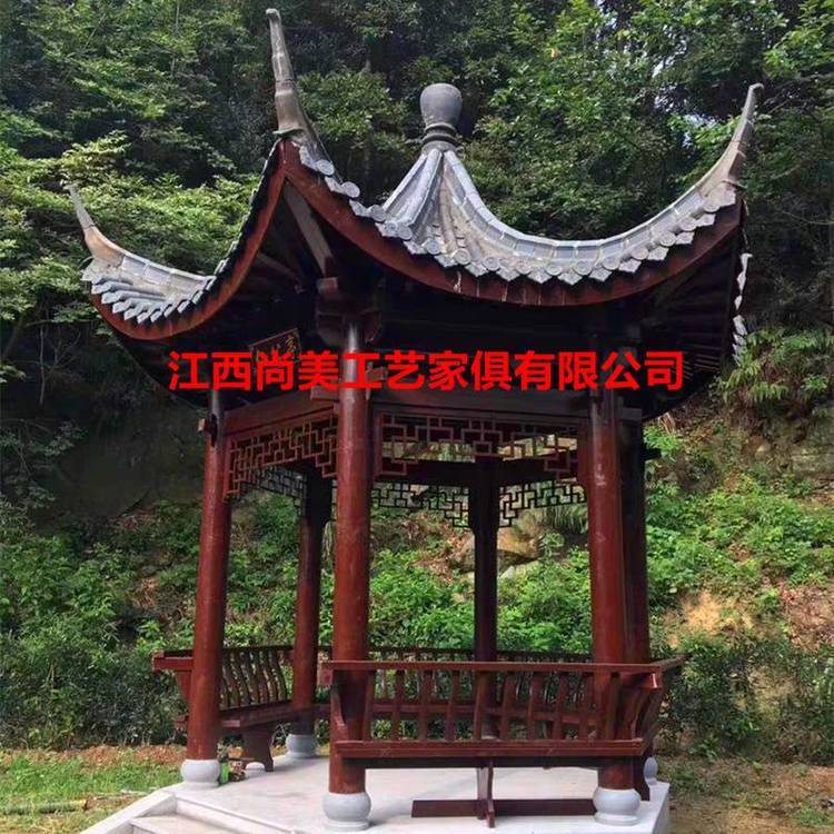 戶外景觀八角涼亭雙層六角涼亭美麗鄉(xiāng)村涼亭古建八角涼亭