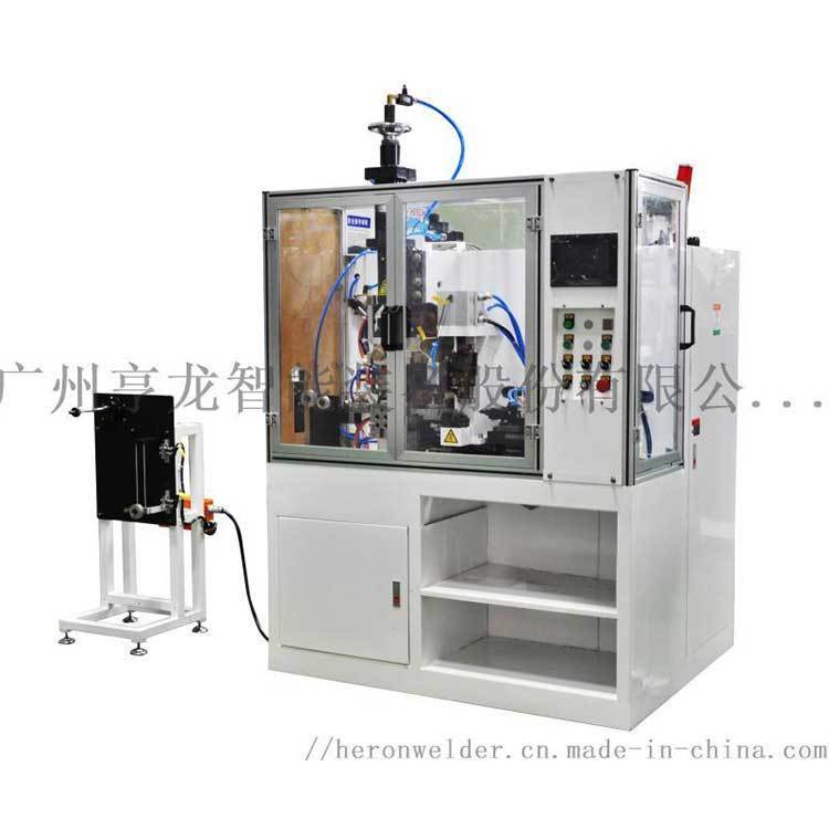 亨龍智能自動焊機50KVA銅編織線自動焊接剪切機銅編織線焊接低壓電氣制造亨龍電阻焊設(shè)備廠商