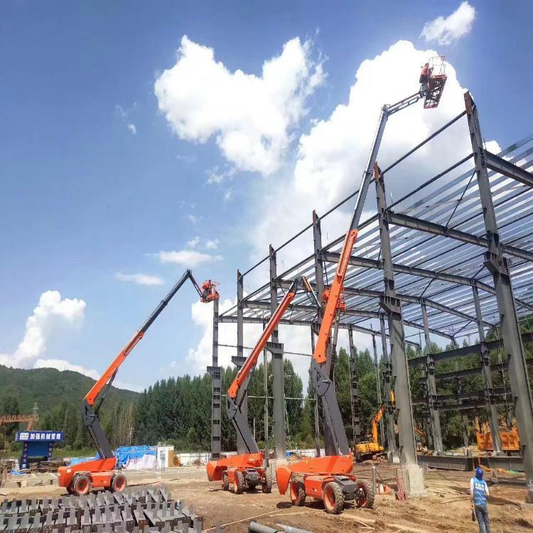 黃埔高空車作業(yè)車出租升降云梯車監(jiān)控路燈登高車剪叉式升降平臺