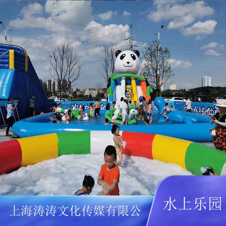 水上闖關出租水上闖關游戲夏天清涼充氣水上樂園租賃