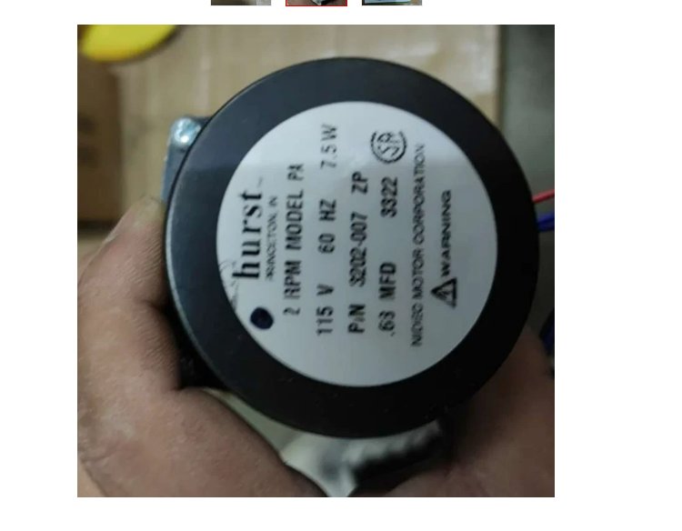 HURST步進電機2RPM,MODELPA,115V,60Hz,7-1\/2W美國