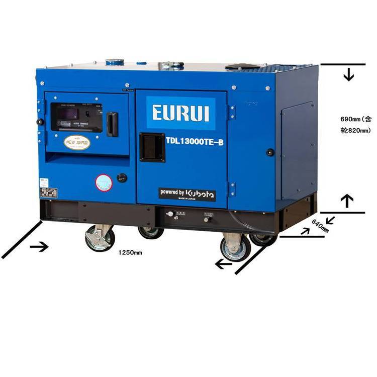 供應(yīng)日本東洋雅馬哈款柴油10KVA靜音型車載發(fā)電機TDL13000TE-B