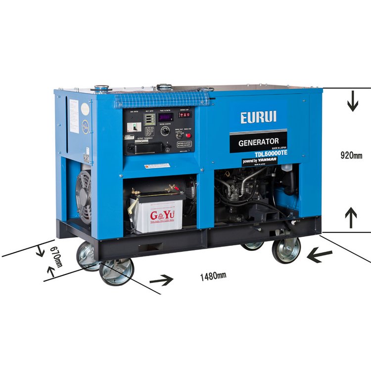 日本原裝進(jìn)口東洋車(chē)載40KVA柴油發(fā)電機(jī)組TDL50000TE