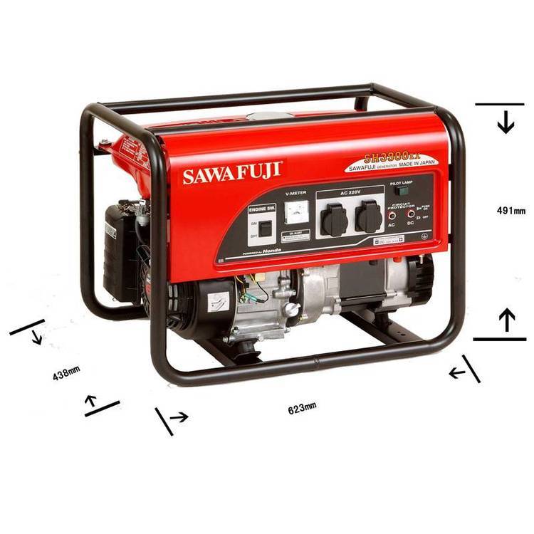 原裝日本澤藤本田汽油3KW移動(dòng)式車載發(fā)電機(jī)組SH3900EX