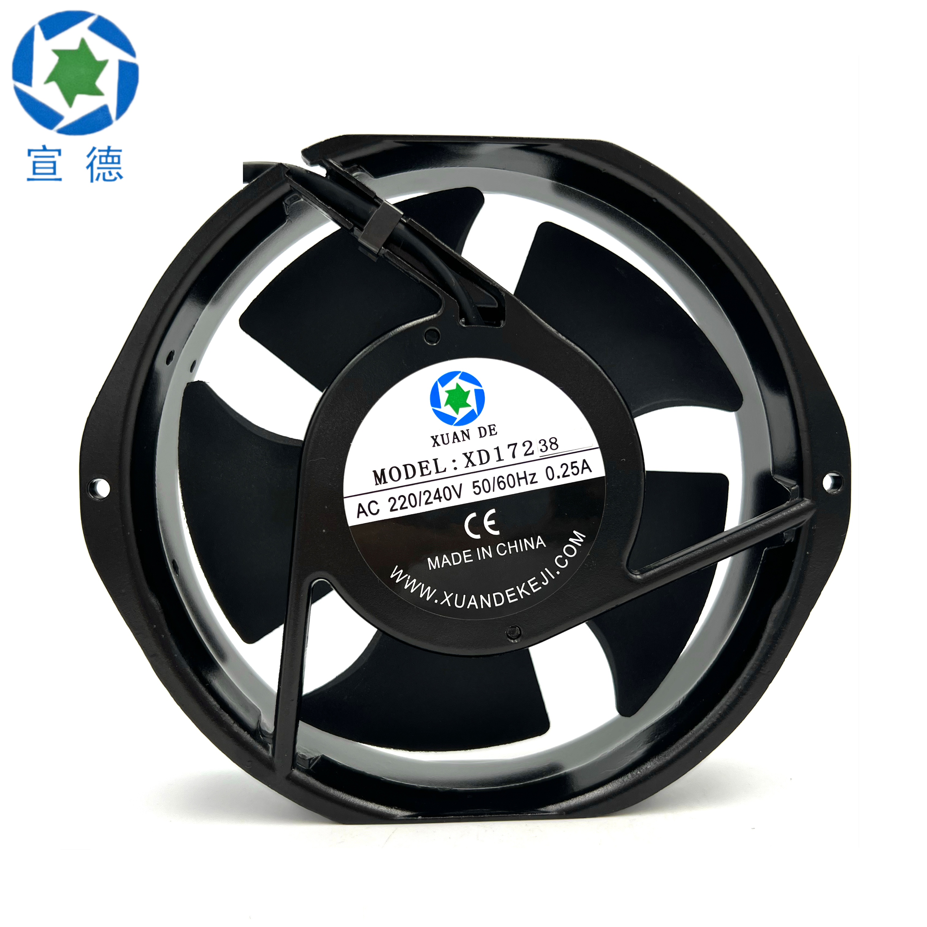 工廠220V380V交流高電壓172X172X38mm工業(yè)AC散熱風機