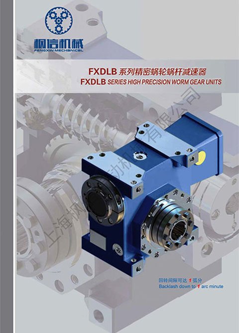 FXDLB系列精密蝸輪蝸桿減速器臺達(dá)伺服電機(jī)