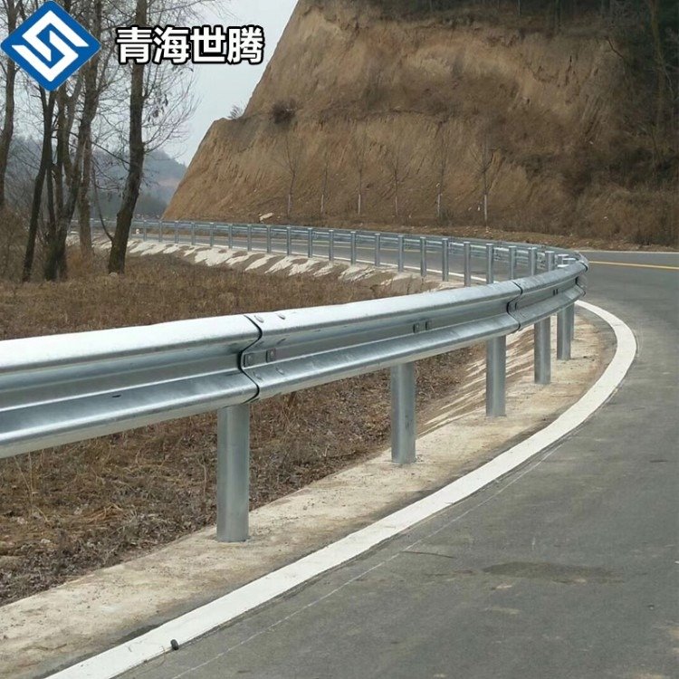 Gr-SB-4E路側(cè)SB級雙波波形梁護欄鄉(xiāng)村道路護欄板世騰加強版護欄