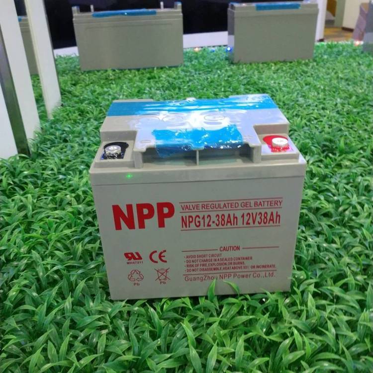 NPP蓄電池NPG12-38AHups免維護(hù)鉛酸12V38AH閥控密封式