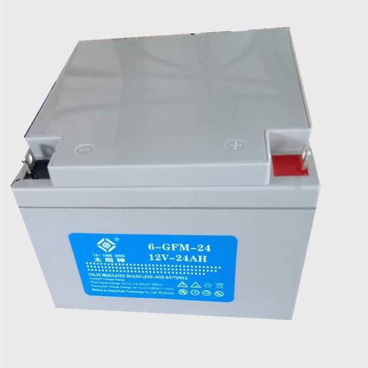 太陽神ups蓄電池6-GFM-2412V24Ah鉛酸免維護(hù)閥控密封式