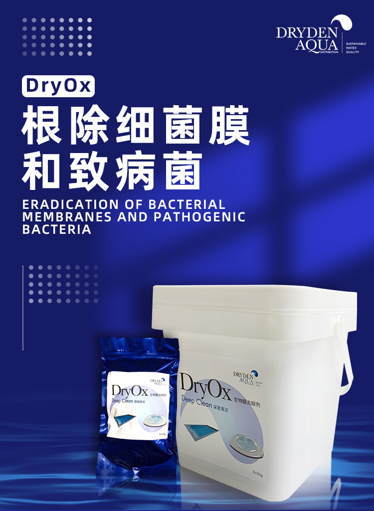 DryOx生物膜去除劑泳池水處理深層清潔藥劑游泳池消毒藥劑