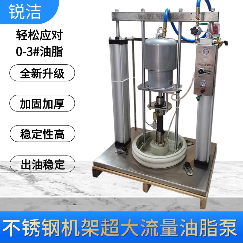 工業(yè)高壓氣動(dòng)黃油機(jī)55加侖大流量注脂機(jī)盾構(gòu)機(jī)200L大桶