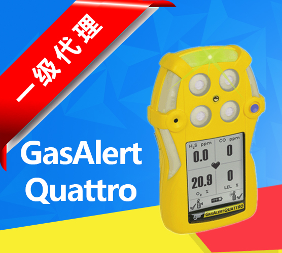 GasAlertQuattro個(gè)人用四氣體檢測儀便攜式霍尼韋爾bw