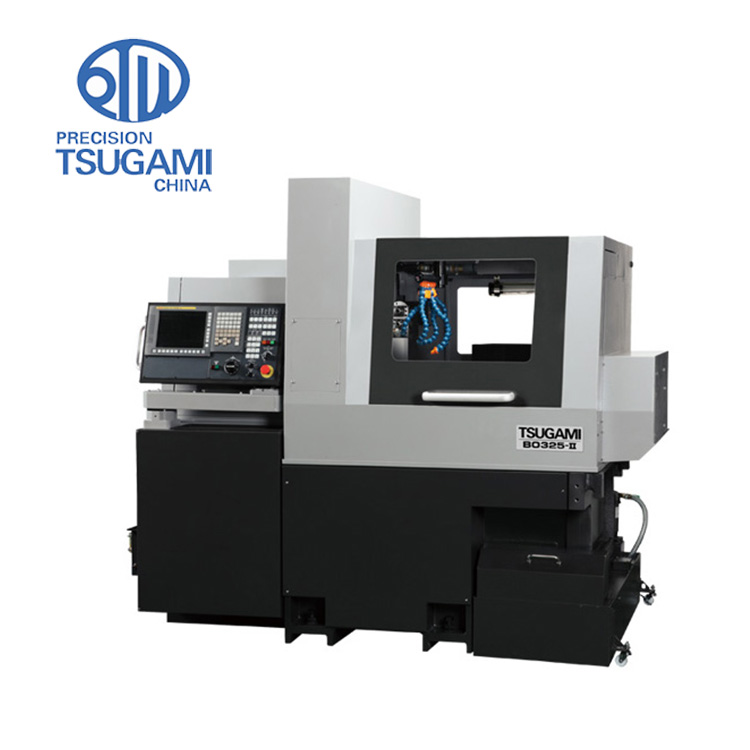 日本津上B0325-III走心機大直徑零件走刀走心互換車銑復合加工