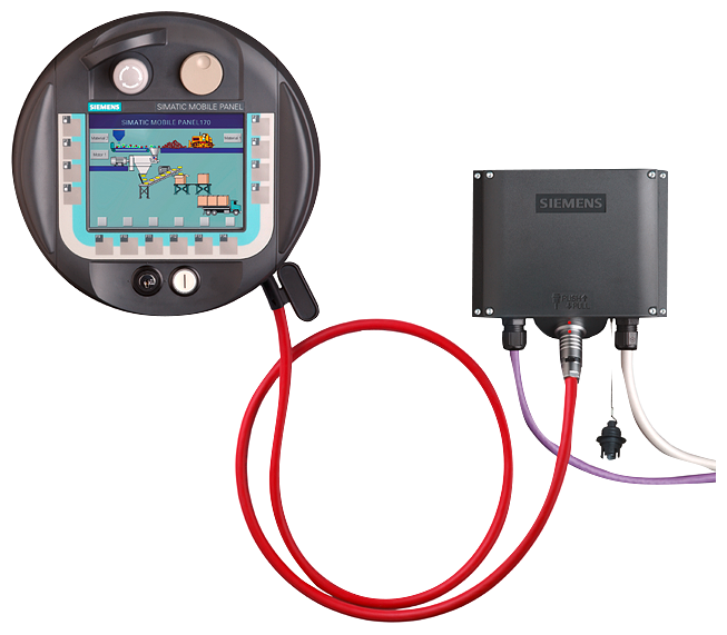 連接電纜PN用于移動式面板(PROFINET)，西門子SIMATICHMI的附件