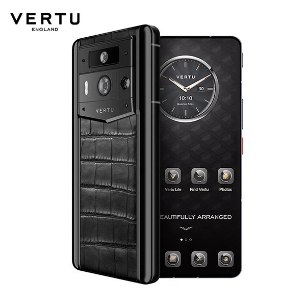 VERTU新品META2黑色鱷魚皮VERTU威圖手機(jī)專賣店