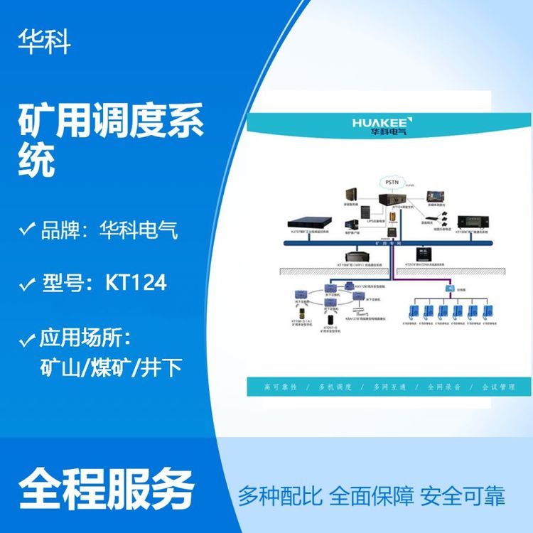 陜西省煤礦專用礦用多媒體融合通信調(diào)度系統(tǒng)軟件KT124