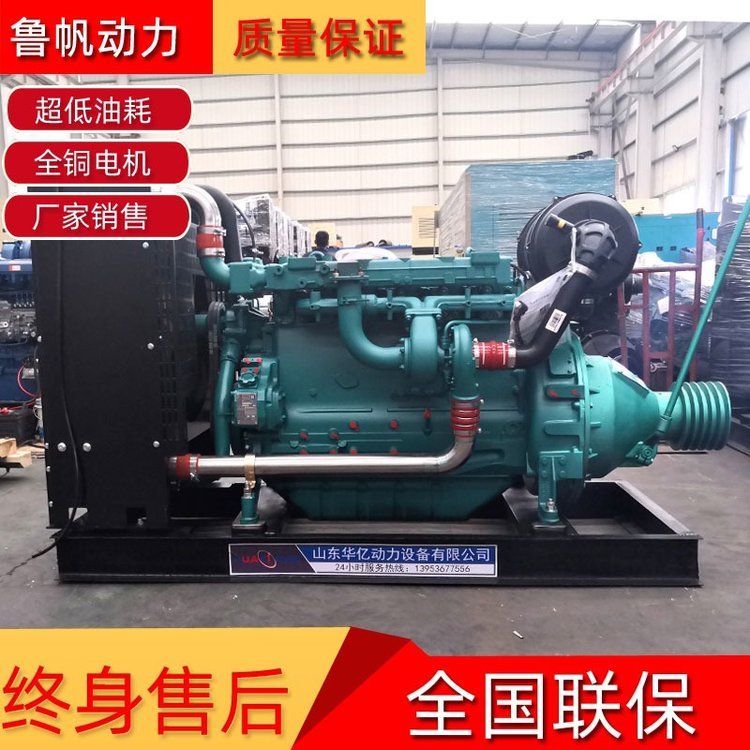 濰柴柴油機(jī)WP6D132E200破碎機(jī)水泵專用發(fā)動(dòng)機(jī)帶離合器皮帶輪132KW200馬力柴油機(jī)