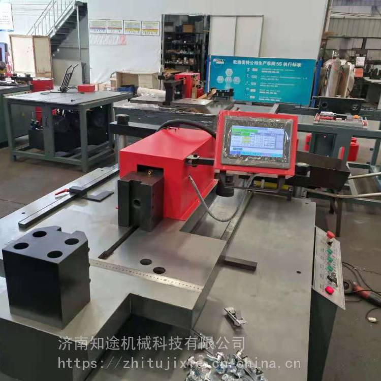 濟南知途機械主營ZTMX-30數(shù)控磚塔式母線加工機，型號***發(fā)貨及時